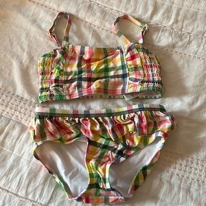 Mini Boden plaid bikkini